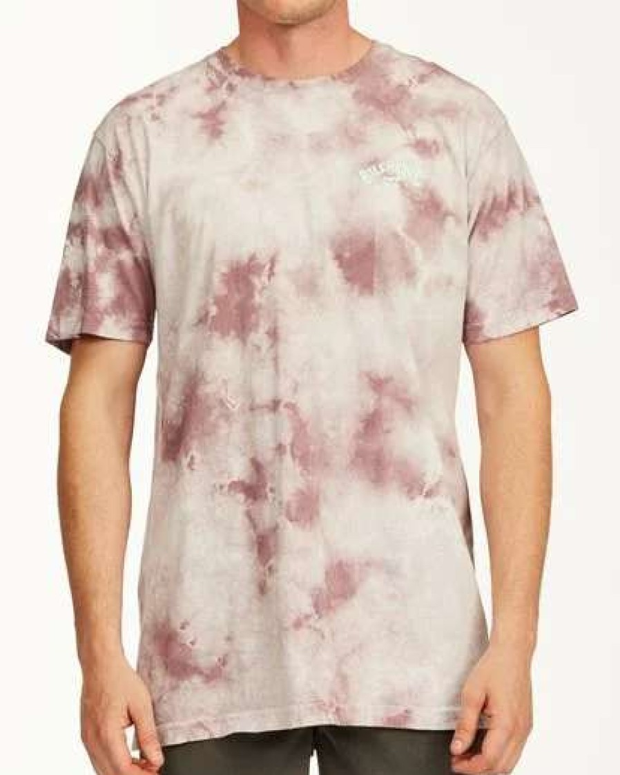 Tees * | Billabong Tie Dye Arch Short Sleeve Tee Mint