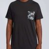 Tees * | Billabong Team Pocket Mini T-Shirt Military