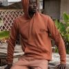 Hoodies & Fleece * | Billabong A/Div Rainforest Pullover Hoodie Amber Amber (Amb)