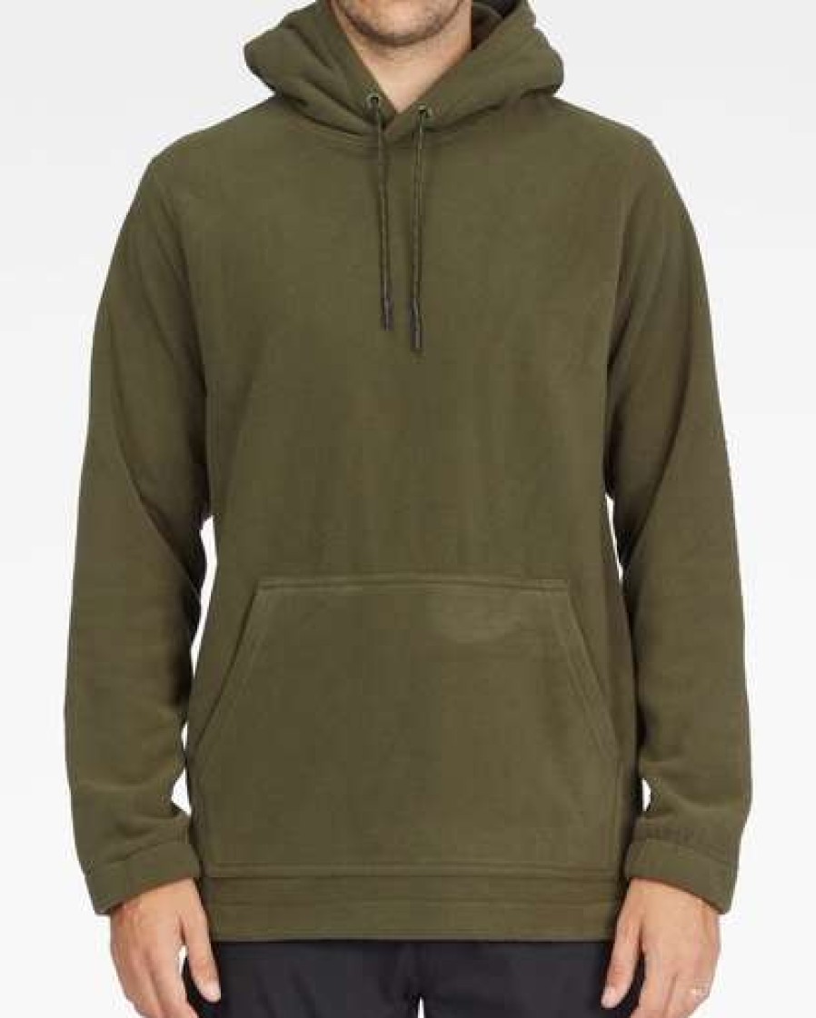 Hoodies & Fleece * | Billabong A/Div Furnace Pullover Hoodie Dark Olive