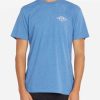 Tees * | Billabong Diamond Arch Short Sleeve T-Shirt Royal Heather