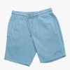 Clothing * | Billabong Wave Washed Elastic Sweatshorts Smoke Blue