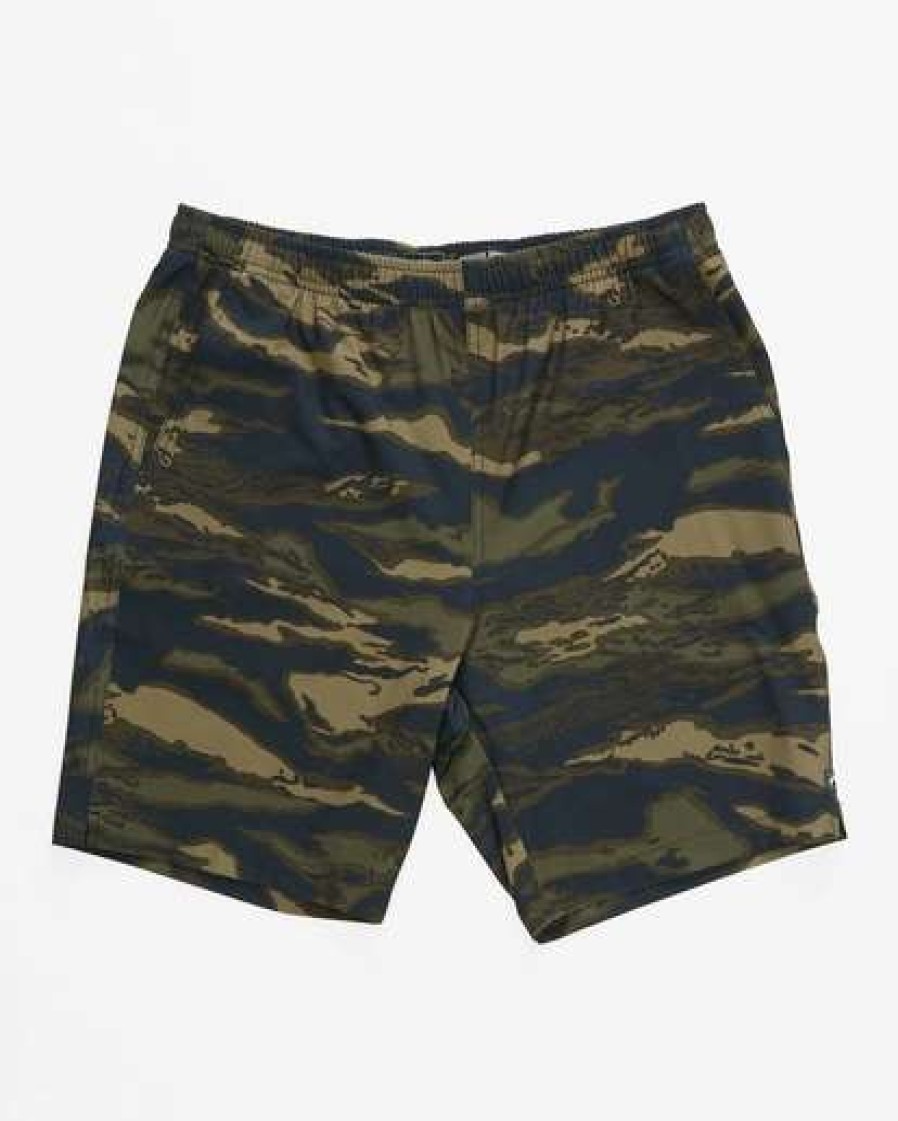 Shorts * | Billabong Transport Elastic Shorts 18 Military