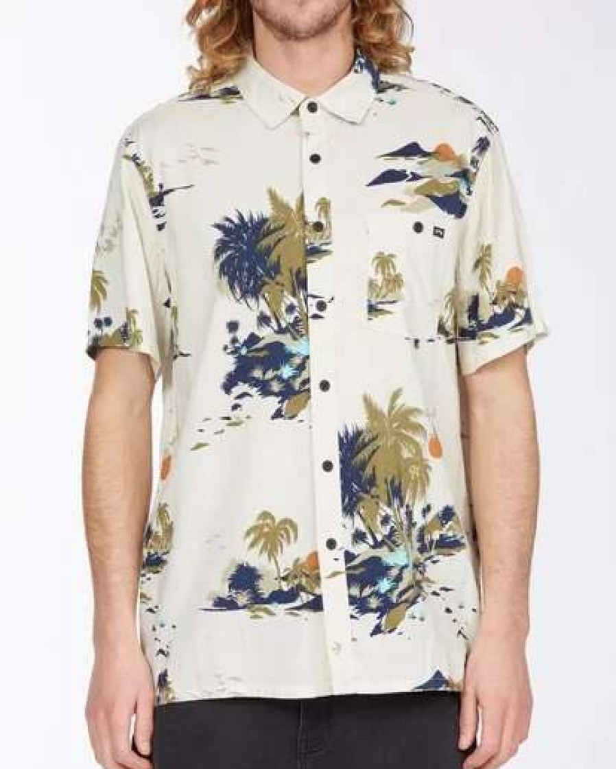 Shirts * | Billabong A/Div Trek Short Sleeve Shirt Chino