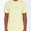 Tees * | Billabong Arch Wave Tie Dye T-Shirt Beeswax Beeswax (Bwx)