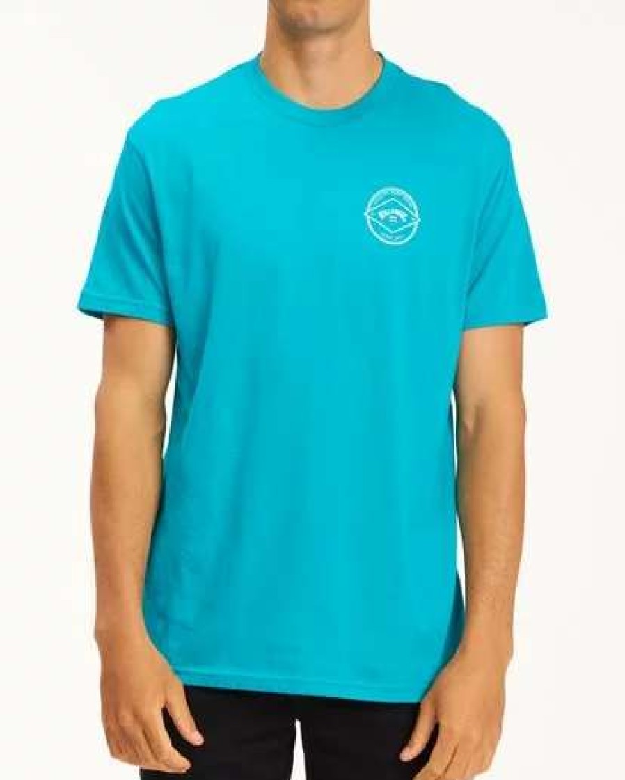 Tees * | Billabong Rotor Arch Short Sleeve T-Shirt Teal