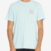 Tees * | Billabong Bong Wave Short Sleeve T-Shirt Ice Heather Ice Heather (Ich)