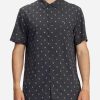 Shirts * | Billabong All Day Jacquard Short Sleeve Shirt Light Blue