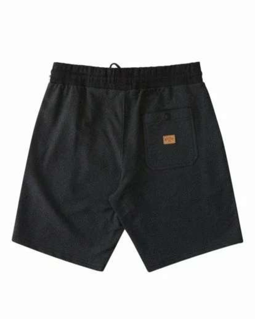 Clothing * | Billabong Hudson Sweatshorts Black Black (Blk)