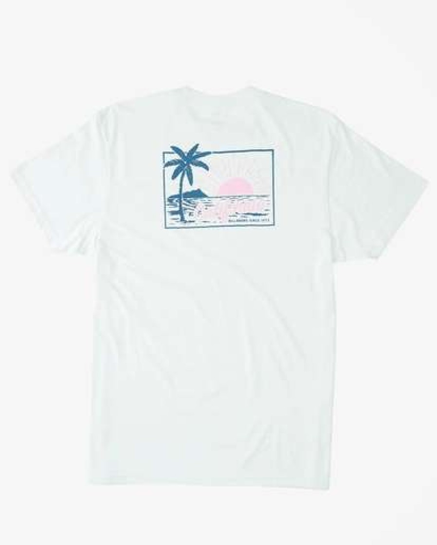 Clothing * | Billabong Breeze California Short Sleeve T-Shirt Seaglass Seaglass (Sgl)