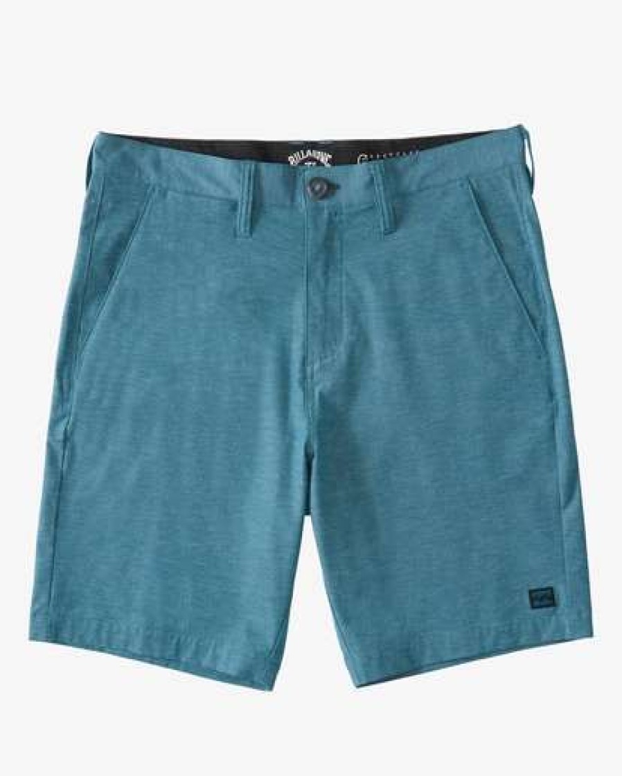 Shorts * | Billabong Crossfire Mid Submersible Shorts 19 Smoke Blue