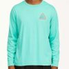 Tees * | Billabong A/Div Sawtooth Long Sleeve T-Shirt Seagreen Seagreen (Sgn)