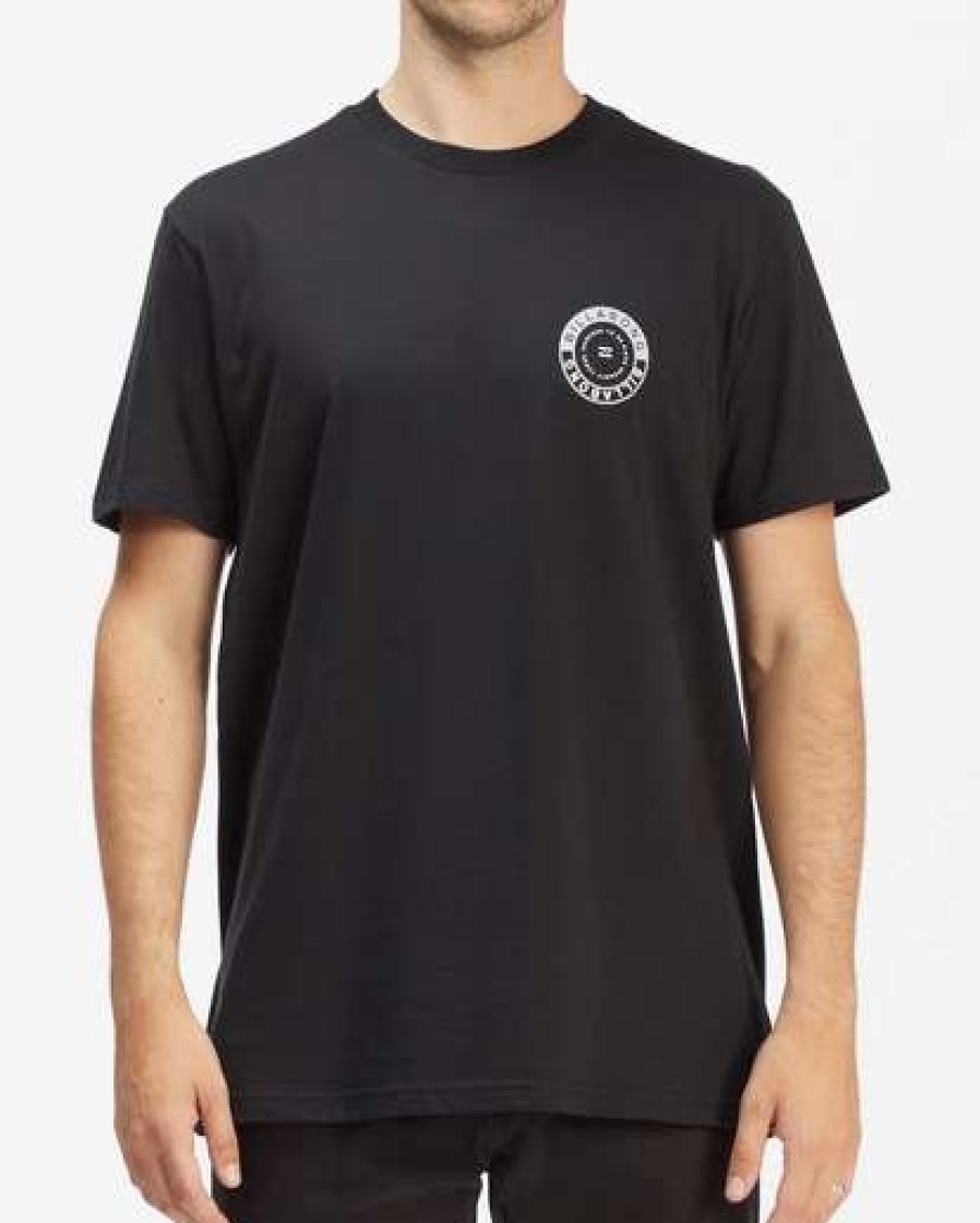 Tees * | Billabong Rocker Short Sleeve T-Shirt Black