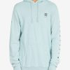 Hoodies & Fleece * | Billabong Unity Wave Washed Pullover Hoodie Seafoam Seafoam (Sfm)