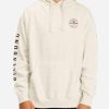 Fleece * | Billabong Basis California Pullover Hoodie Off White