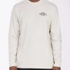 Tees * | Billabong A/Div Diamond Uv Long Sleeve T-Shirt Rock Rock (Roc)