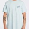 Tees * | Billabong Surf Tour Short Sleeve T-Shirt Coastal Blue Coastal Blue (Cbu)