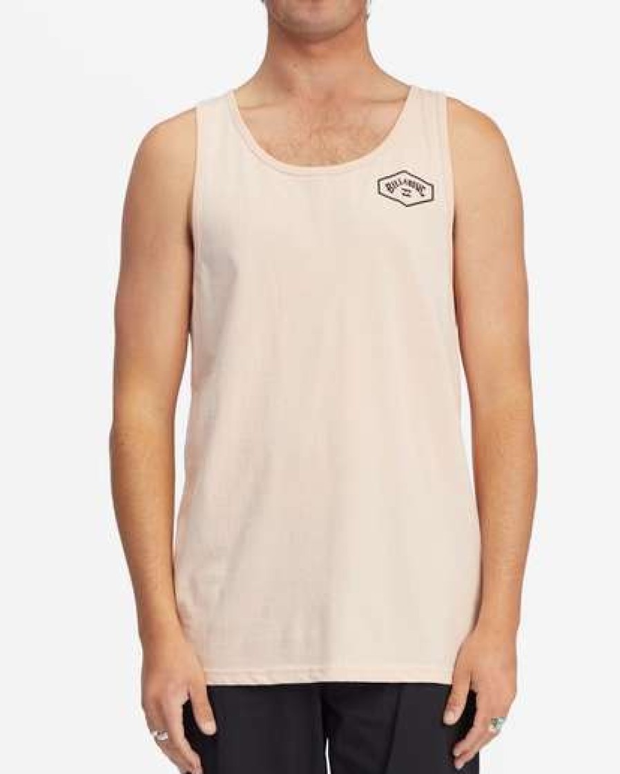 Clothing * | Billabong Exit Arch Tank Top Coastal Blue