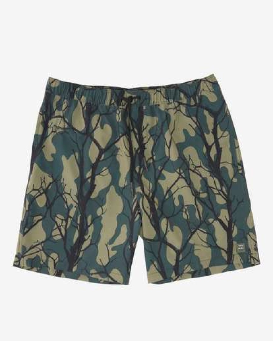 Shorts * | Billabong A/Div Surftrek Elastic Waist Shorts 17 Char