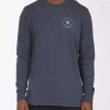 Tees * | Billabong A/Div View Long Sleeve T-Shirt Navy Navy (Nvy)