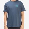 Tees * | Billabong Land & Sea Short Sleeve T-Shirt Navy