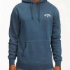 Hoodies & Fleece * | Billabong Arch Wave Washed Pullover Hoodie Purple Haze