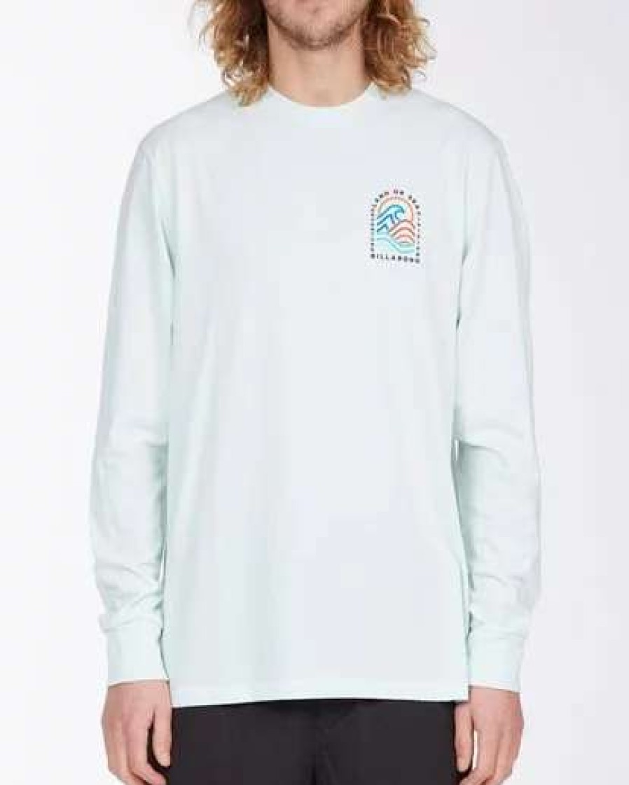 Tees * | Billabong A/Div Transition Uv Long Sleeve T-Shirt Seaglass Seaglass (Sgl)