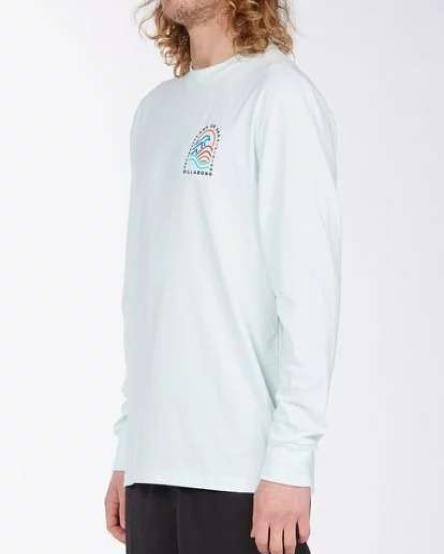 Tees * | Billabong A/Div Transition Uv Long Sleeve T-Shirt Seaglass Seaglass (Sgl)