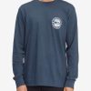 Tees * | Billabong Rotor Long Sleeve T-Shirt Navy Navy (Nvy)