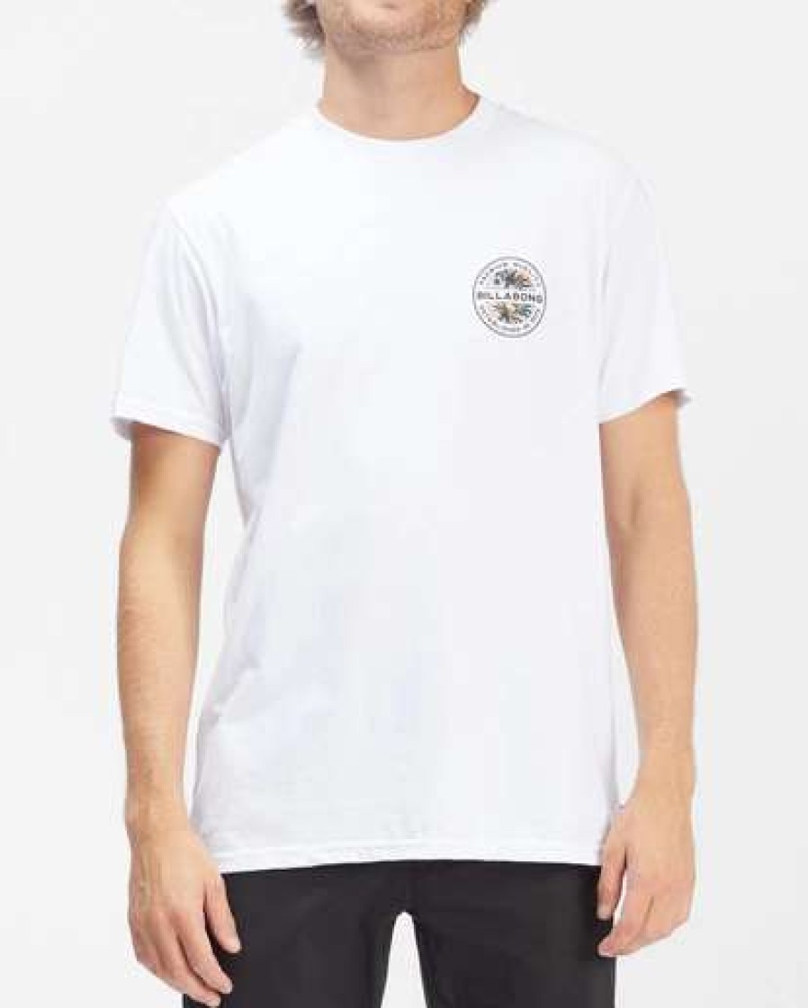 Tees * | Billabong Rotor Short Sleeve T-Shirt Mellow Yellow