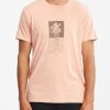 Tees * | Billabong Evolution Wave Washed Short Sleeve T-Shirt Light Peach Light Peach (Lpc)