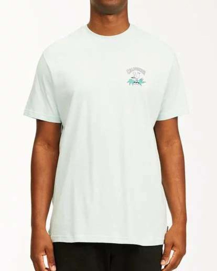 Tees * | Billabong Arch California Short Sleeve T-Shirt White