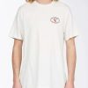 Tees * | Billabong Roller California Short Sleeve T-Shirt Off White Off White (Ofw)