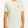 Tees * | Billabong Basis Florida Short Sleeve T-Shirt Seaglass Seaglass (Sgl)