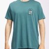 Tees * | Billabong Lounge Wave Washed Short Sleeve T-Shirt Deep Sea Deep Sea (Dps)