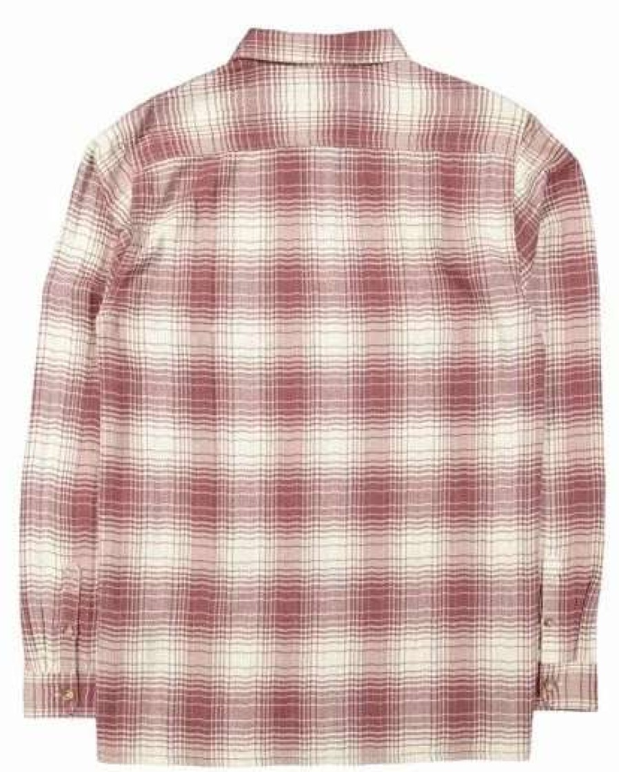 Shirts * | Billabong Arafm Flannel Shirt Off White Off White (Ofw)