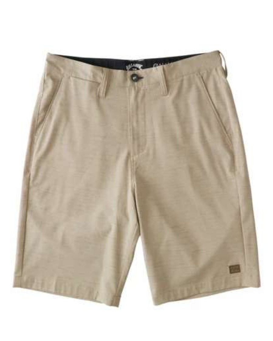 Shorts * | Billabong Crossfire Slub Submersible Walkshorts 21 Dusty Grape