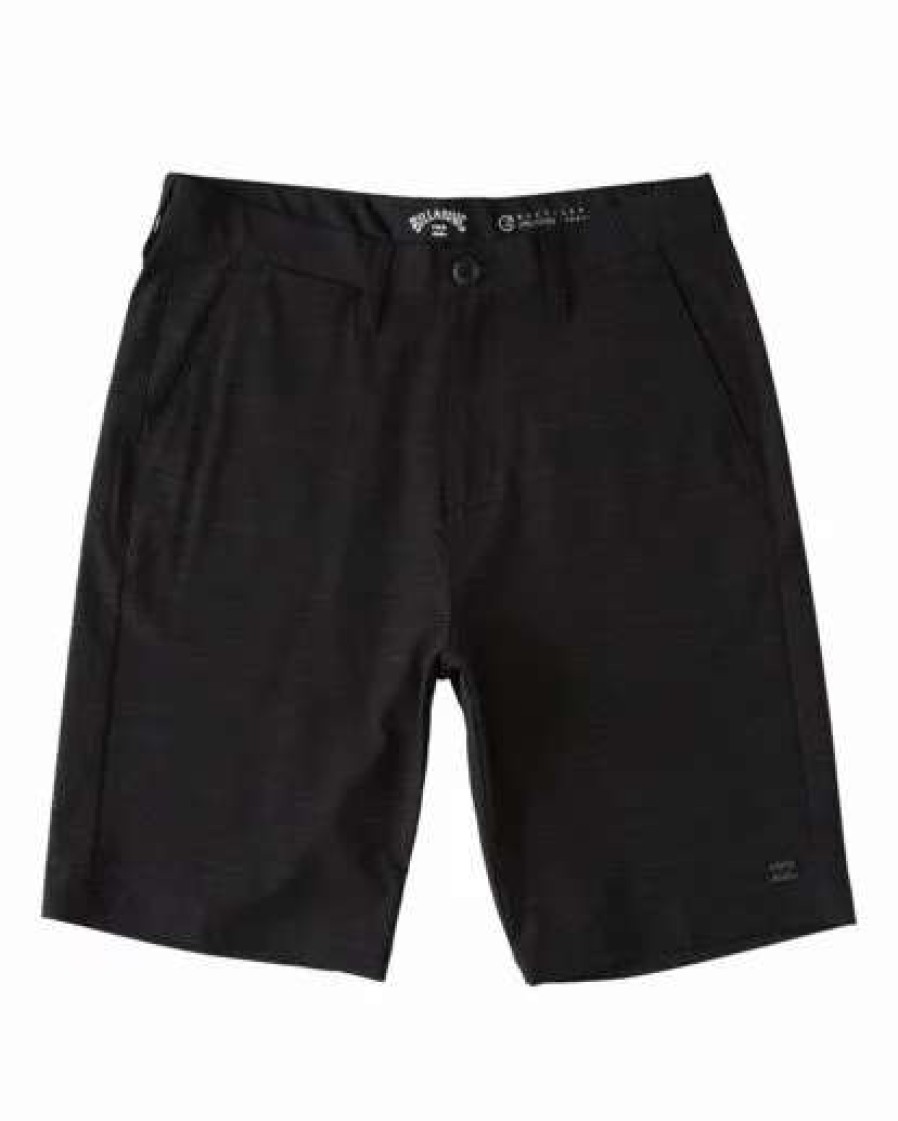 Shorts * | Billabong Crossfire Slub Submersible Walkshorts 21 Dusty Grape