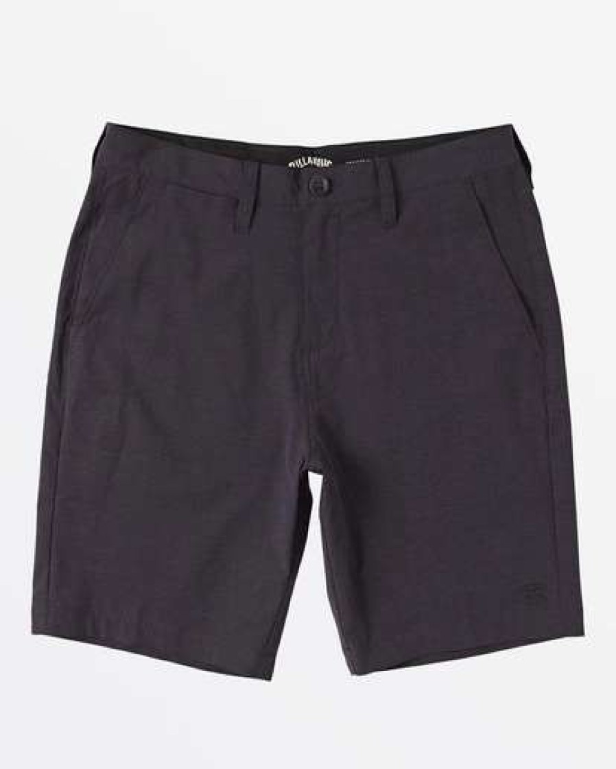 Shorts * | Billabong Crossfire X Mid Submersible Short 19 Asphalt