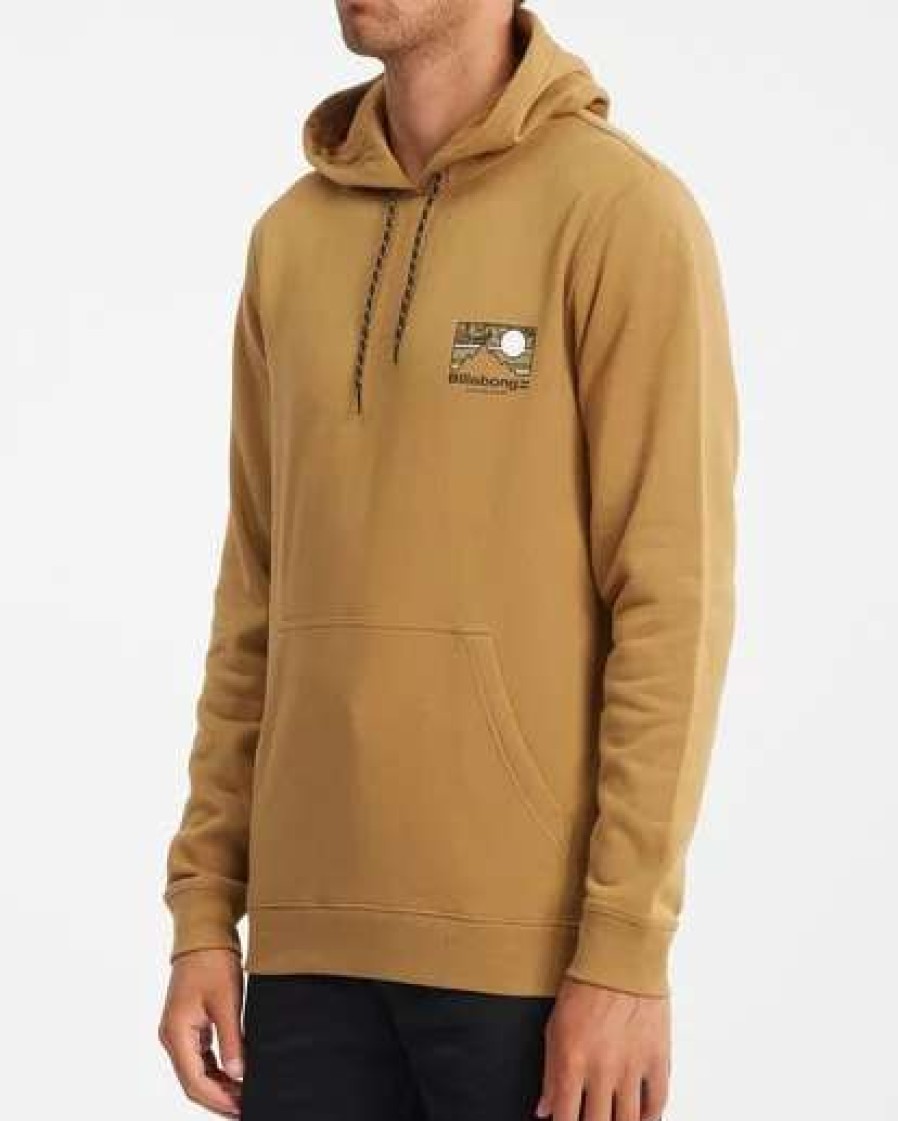 Hoodies & Fleece * | Billabong A/Div Captain Pullover Hoodie Nutmeg Nutmeg (Nut)