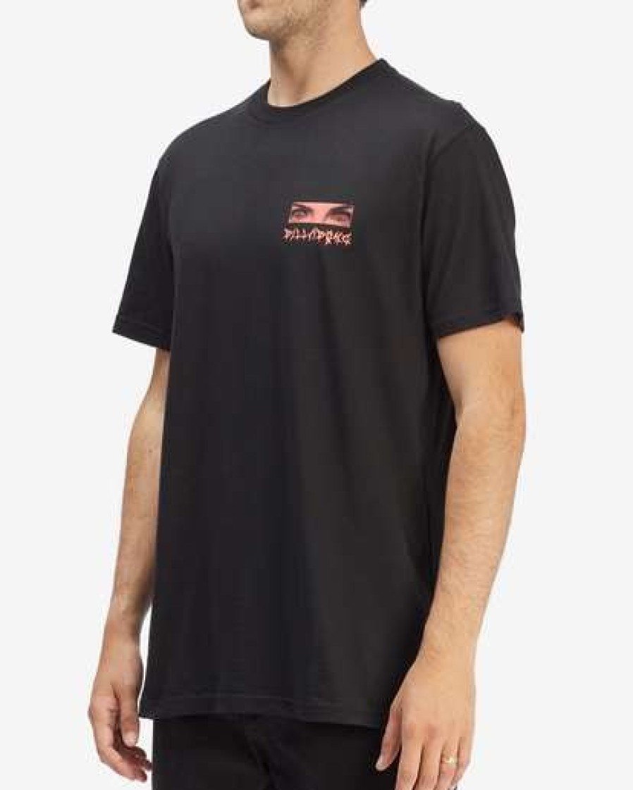 Tees * | Billabong Bad Trip Short Sleeve T-Shirt Black Black (Blk)